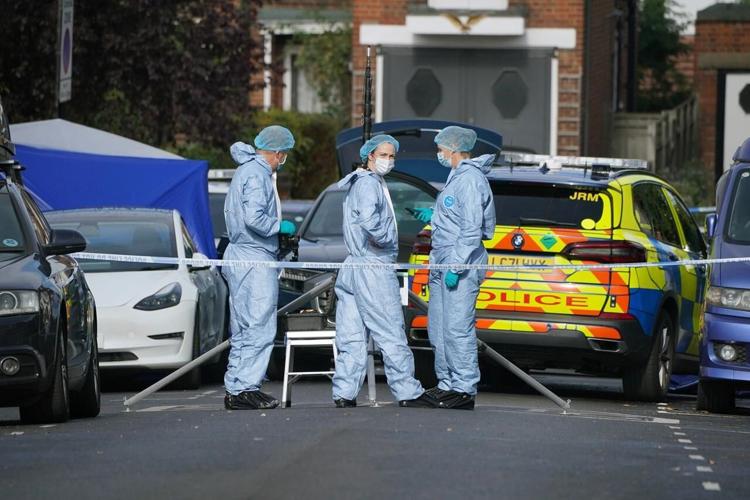 Man shot dead after police chase in London residential area