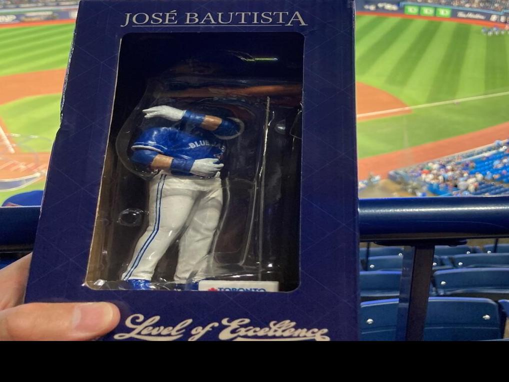 Piper2381: Jose Bautista Blue Jays Bobblehead 2015