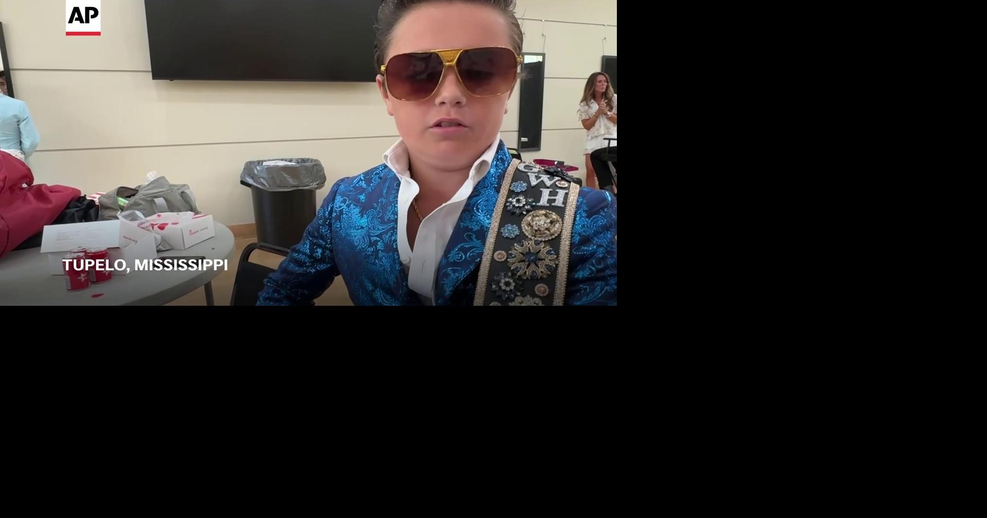 With jumpsuits, wigs and dance moves, these young boys and teens keep Elvis' legacy alive