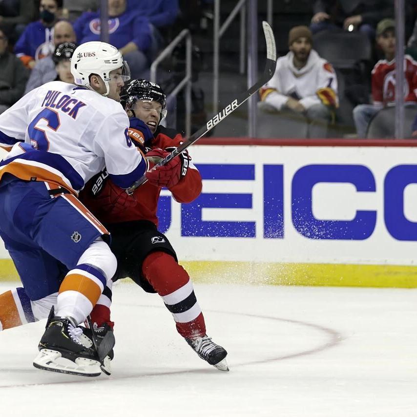 Blackwood stops 42 shots, Devils beat Islanders 4-0
