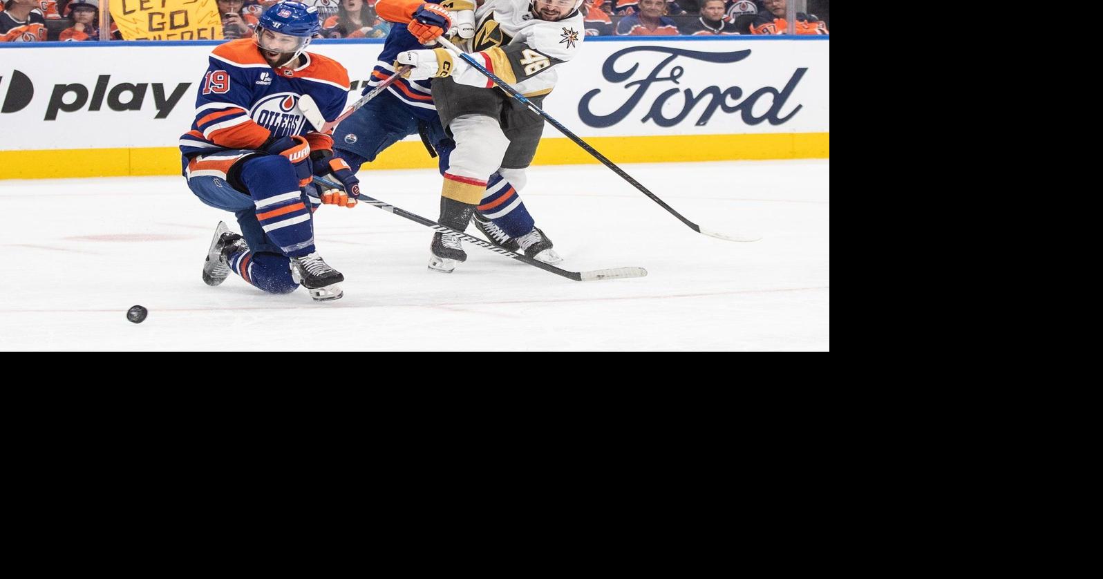 Edmonton Oilers bitten at the buzzer in 4-3 loss to Vegas Golden Knights