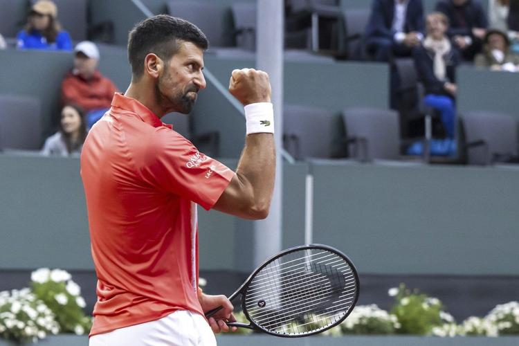 Djokovic celebrates 38th birthday with win over Arnaldi and smashed racket at Geneva Open