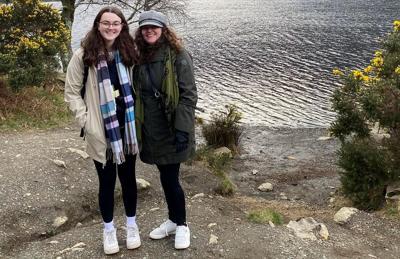 WEB CROP Ireland Loch, Writer with Daughter CREDIT Courtesy of S
