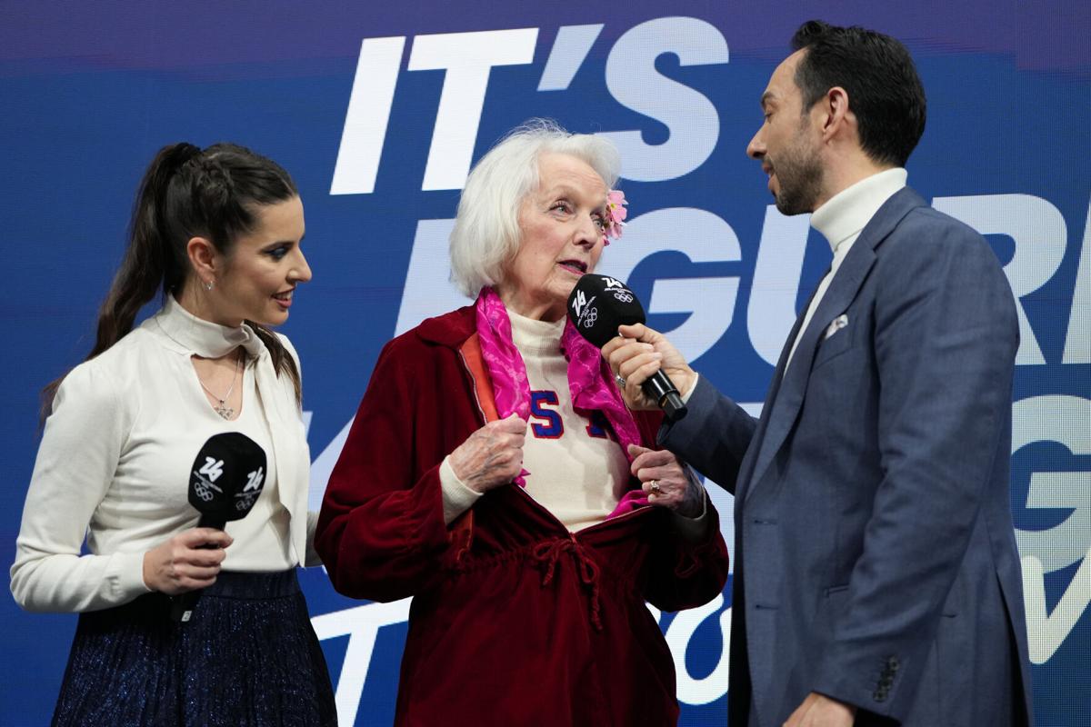 Tenley Albright, 90, takes in Olympic figure skating 70 years after winning gold
