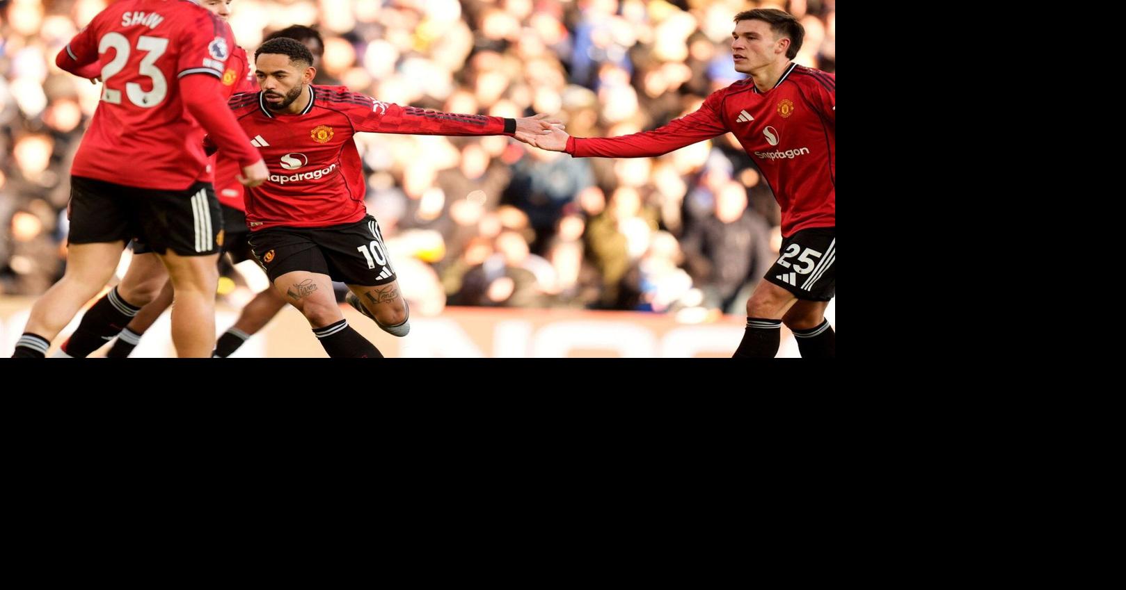 EPL scores: Cunha earns Man United a point in 1-1 draw at Leeds