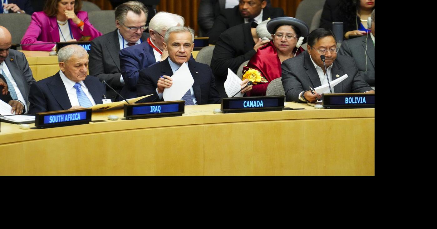 Ambassador says Carney's Davos speech is being put into practice at UN
