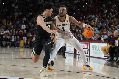 Arizona State moves to 4-0 in the Pac-12 with 76-73 victory over Colorado