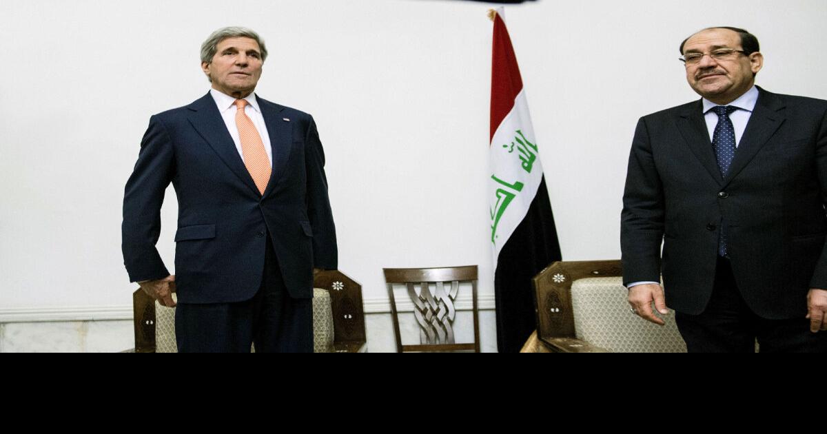 Iraq’s leaders urged to share power by visiting U.S. secretary of state