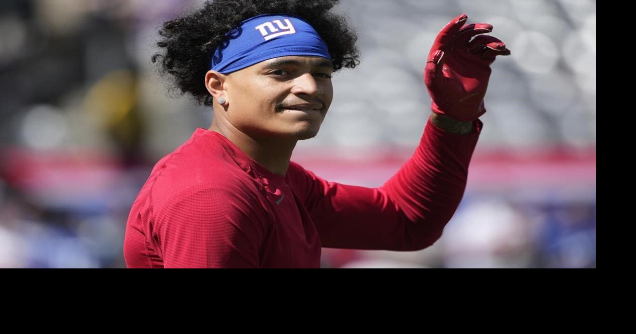 Giants WR Jalin Hyatt denies he's asked for a trade after limited time in the first two games