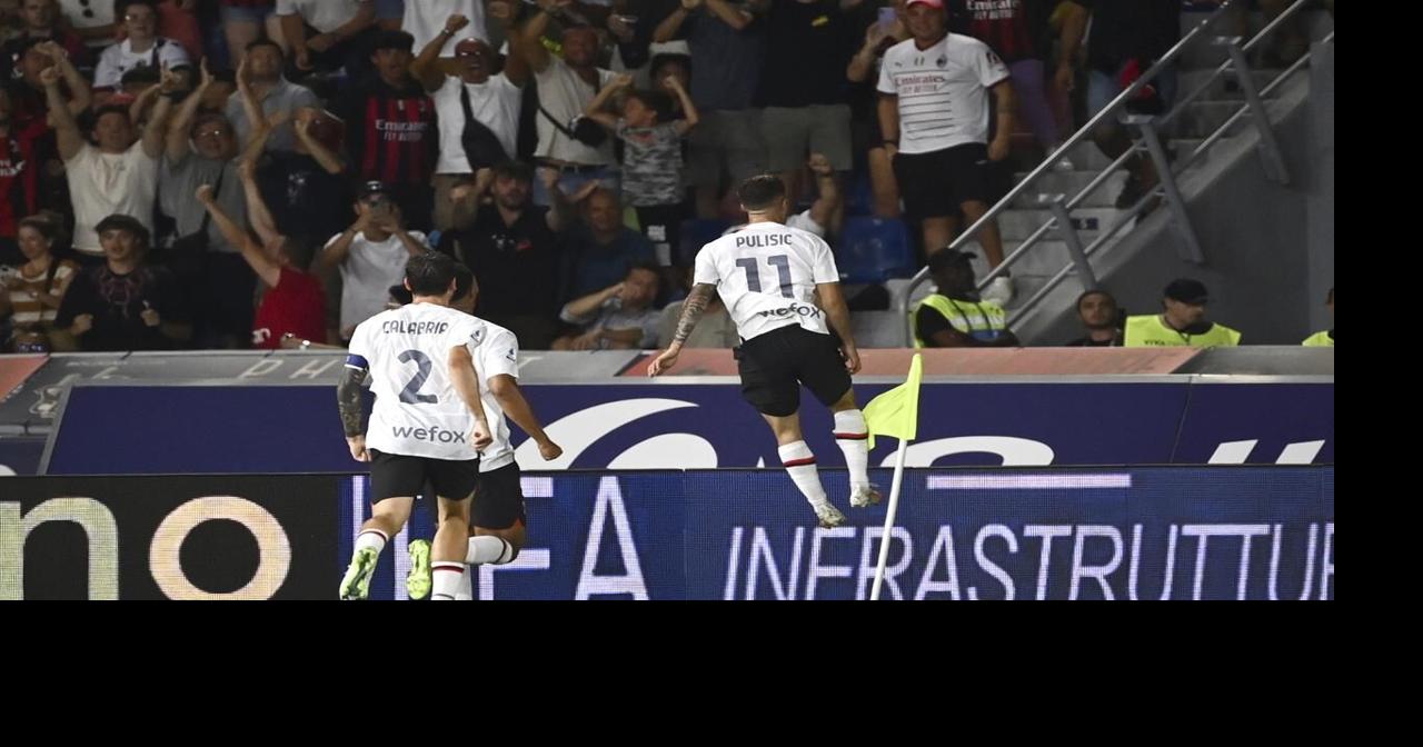 Pulisic stars on Serie A debut with stunning goal to help AC Milan win