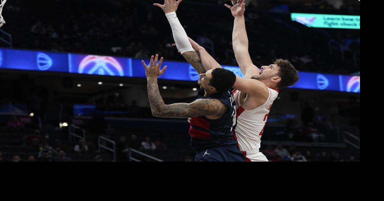Green scores 22 of his 29 in 3rd quarter as Rockets down Wizards 135-112