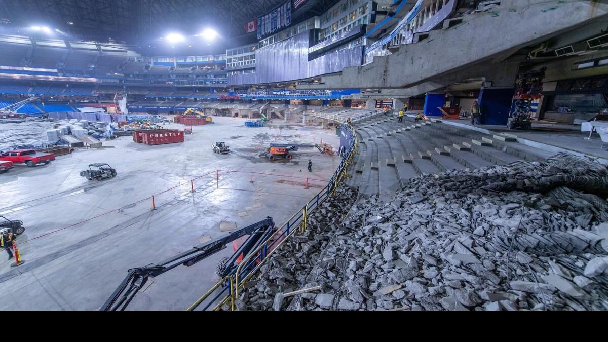 Demolition Complete Inside Toronto's Rogers Centre – SportsTravel