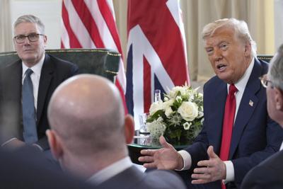 Trump says he wants Netanyahu to 'make sure they get the food' in Gaza amid humanitarian crisis