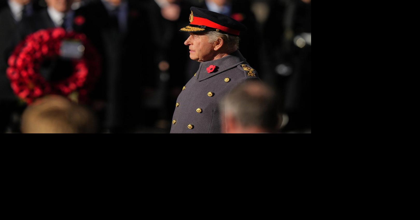 King Charles III leads Britain’s Remembrance Sunday ceremony for war dead