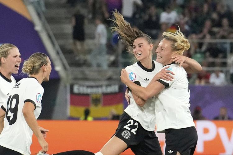 Brand leads Germany to opening 2-0 win over Poland at Euro 2025