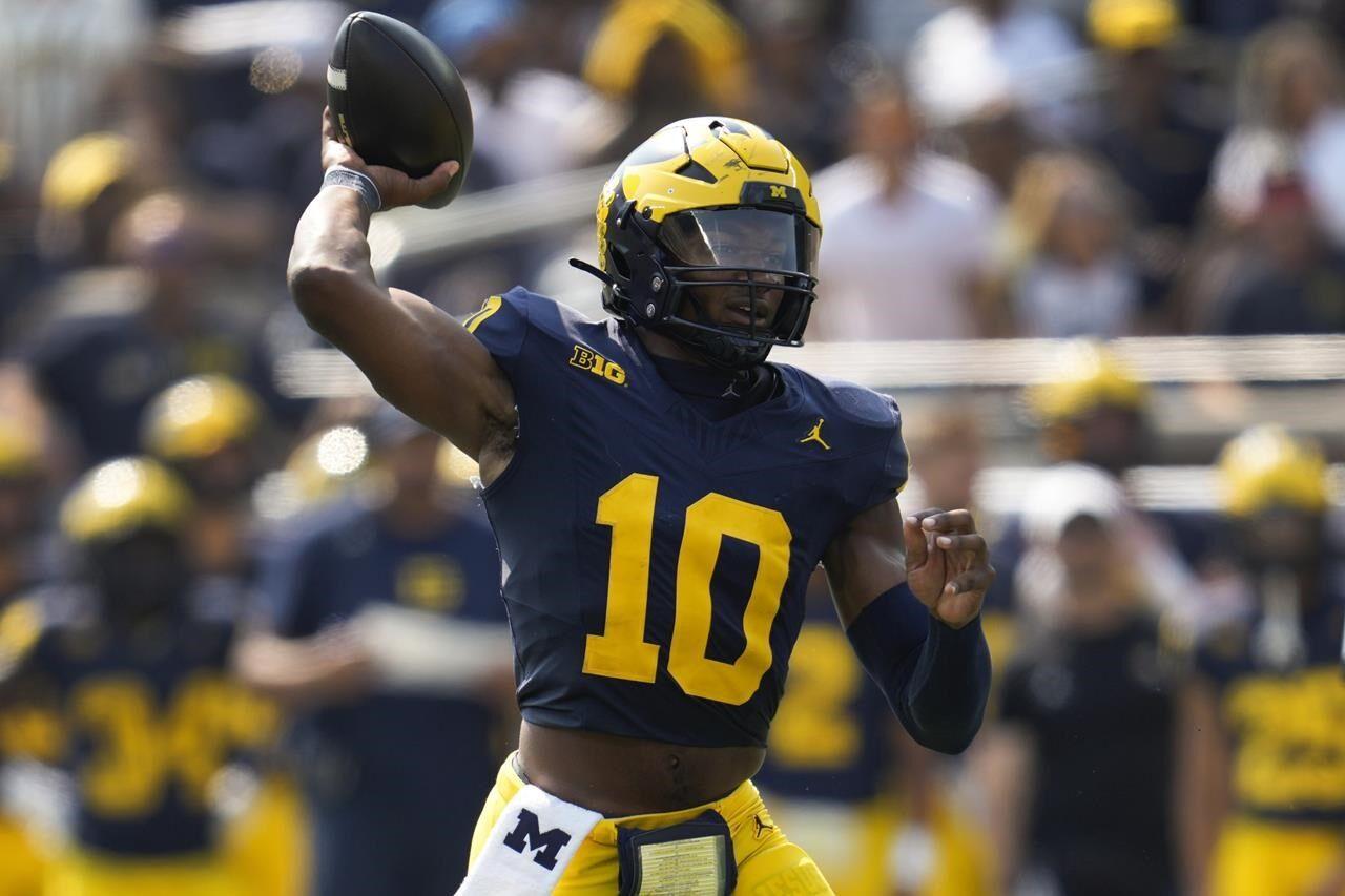 Alex Orji to start at QB for No. 18 Michigan against No. 11 USC