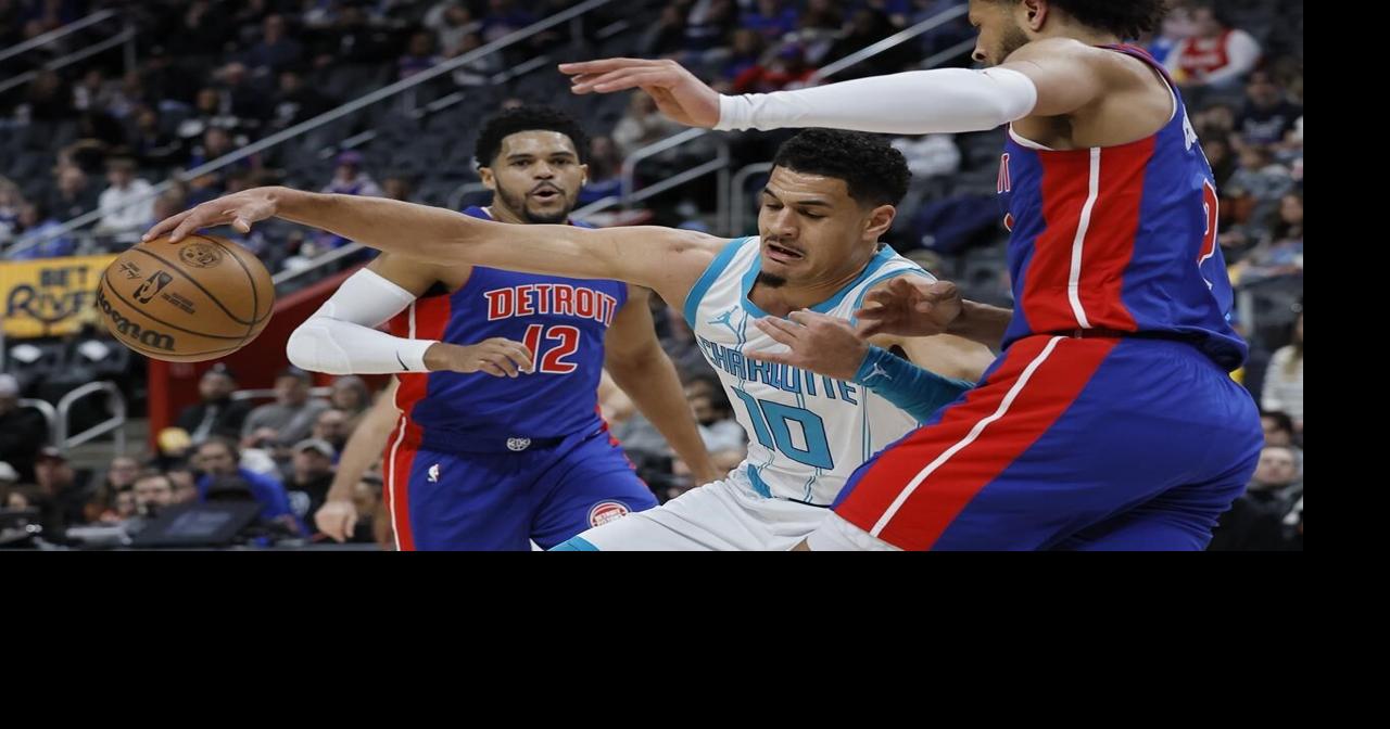 Tobias Harris scores 24 points and Pistons hold off Hornets 98-94