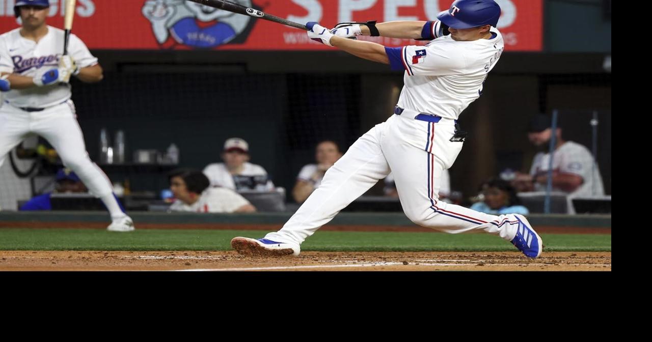 Rangers outlast Angels 3-2 in 13 innings when Lowe gets hit by pitch