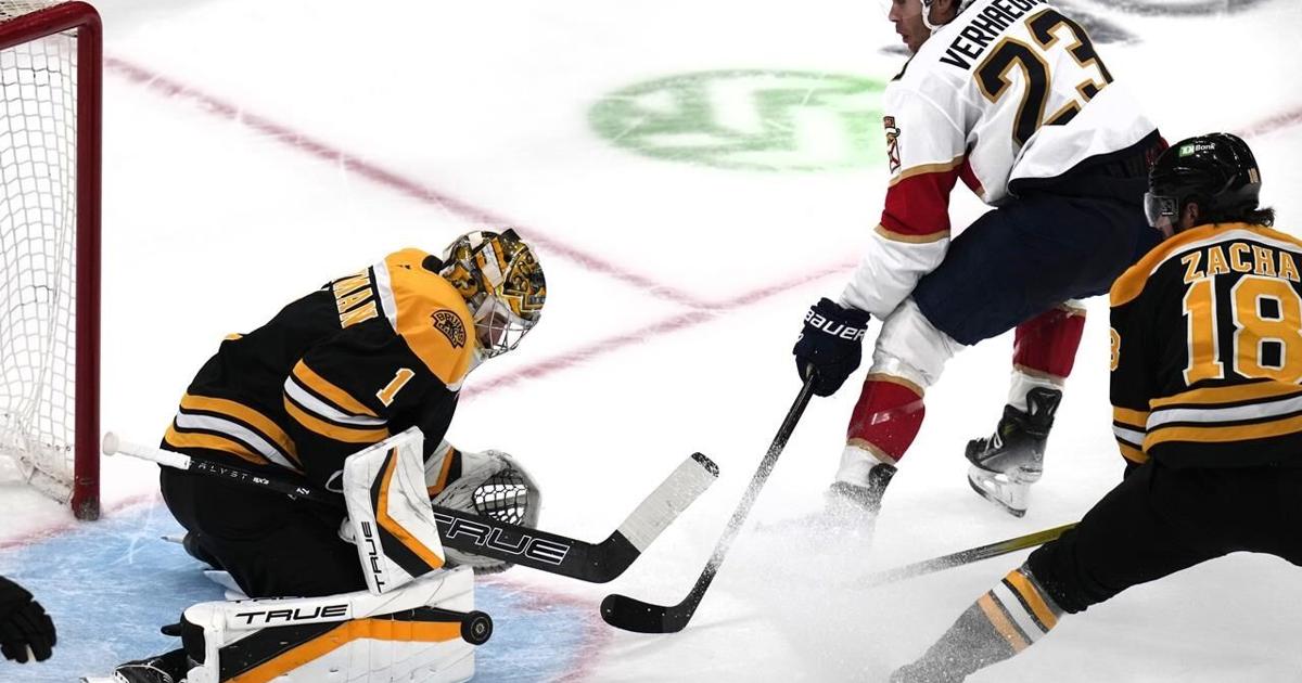 Reinhart and Lundell each score twice and Panthers beat Bruins 4-3