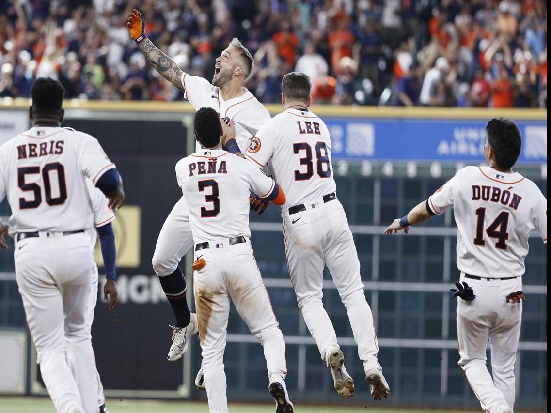Astros pull off doubleheader sweep vs. MLB-leading Yankees - The San Diego  Union-Tribune