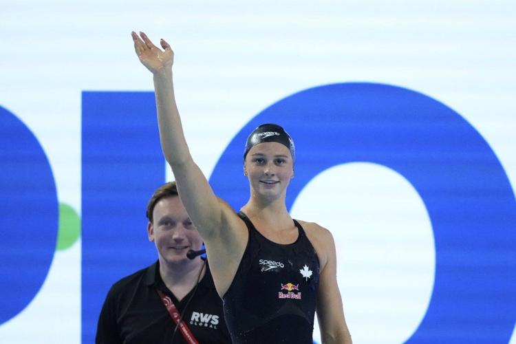 Canada's McIntosh grabs fourth gold to cap dominant world swimming championships
