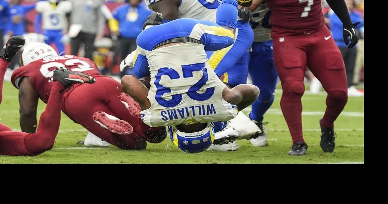 Injuries and miscues doom Rams in humbling 41-10 loss to Cardinals