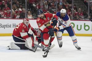Leon Draisaitl scores in OT again, Oilers beat Panthers 5-4 in Game 4 to tie Stanley Cup Final