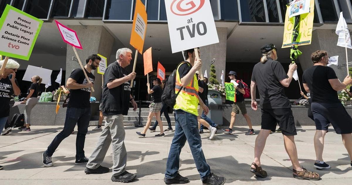 TVO employees vote to reject 'final' contract offer as strike heads into 7th week