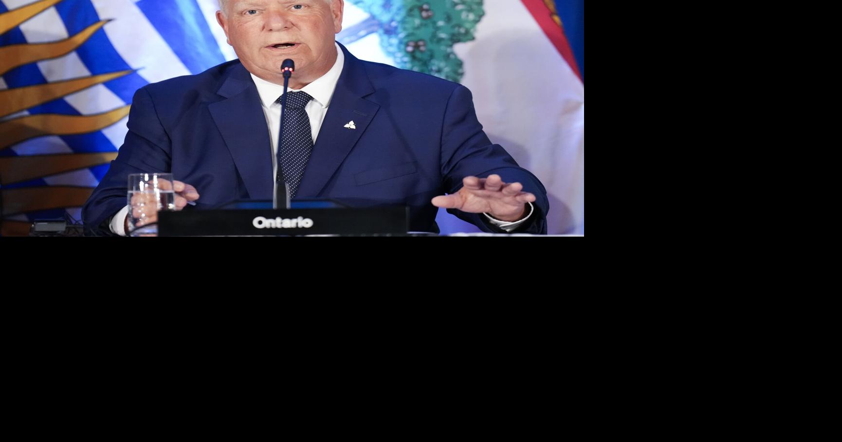 Doug Ford says he's got 'a problem with one person and that's Donald Trump'