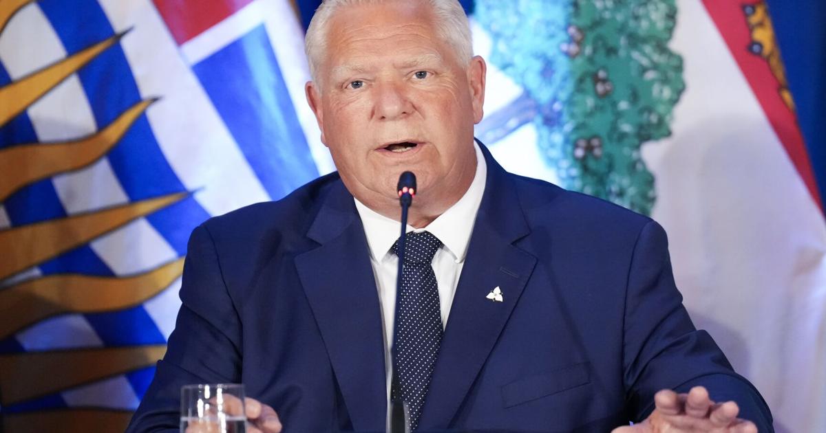 Doug Ford says he's got 'a problem with one person and that's Donald Trump'