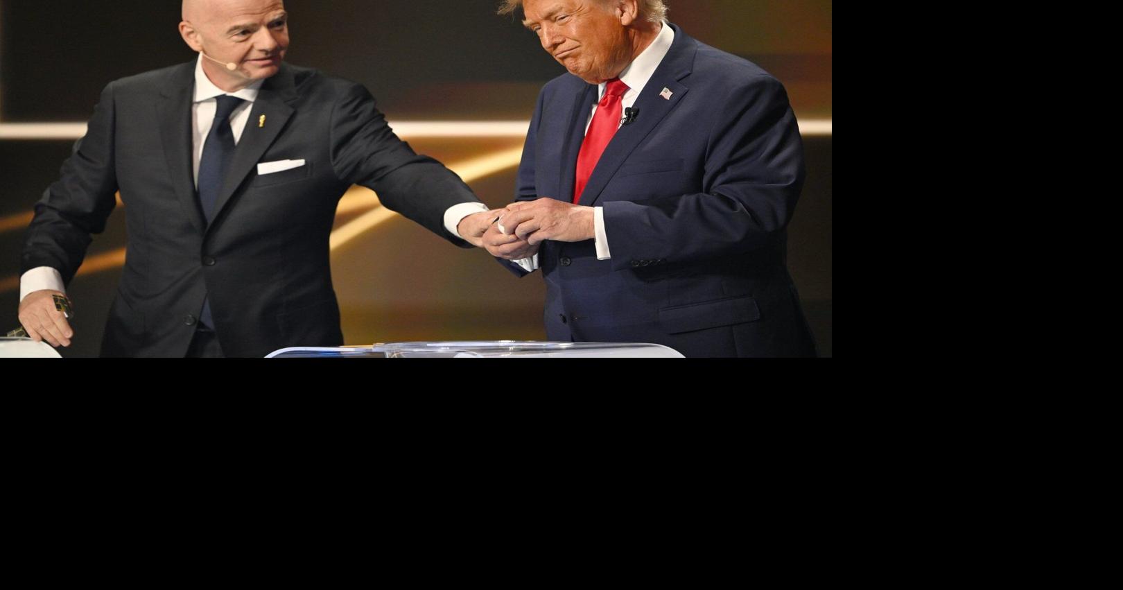 Soccer peace prize for Trump triggers complaints about Infantino to FIFA ethics investigators