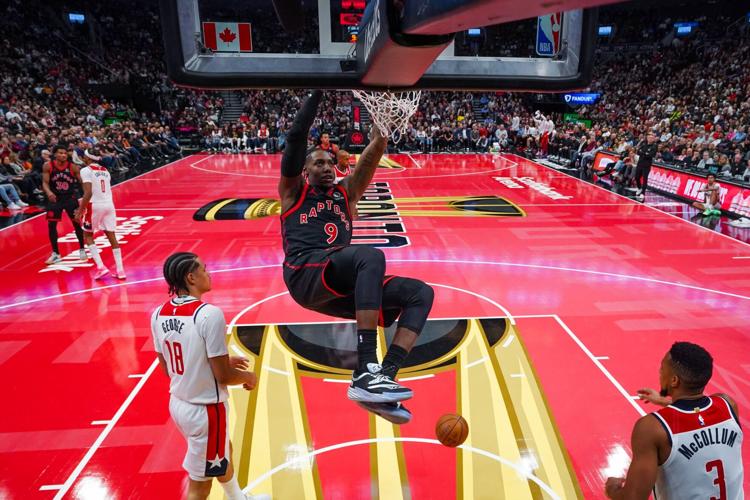 Vibrant Rj Barrett Gets Miracle Bounce On Ot Winner As Raptors Force Game 7 View Illustration