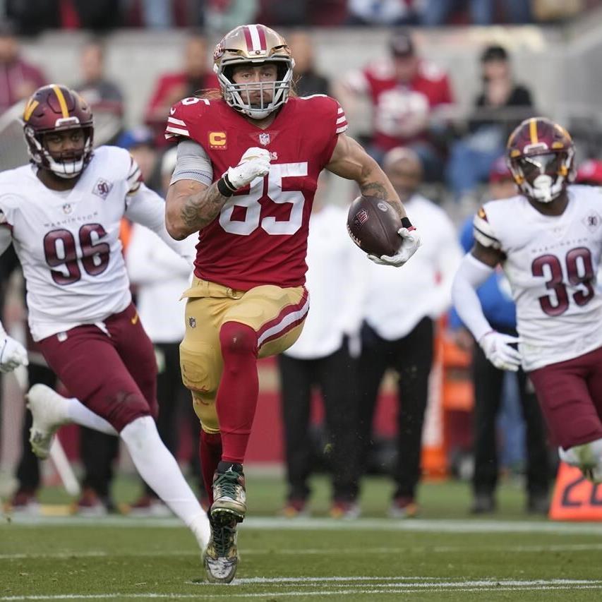 Purdy leads 49ers past Commanders 37-20 for 8th straight win