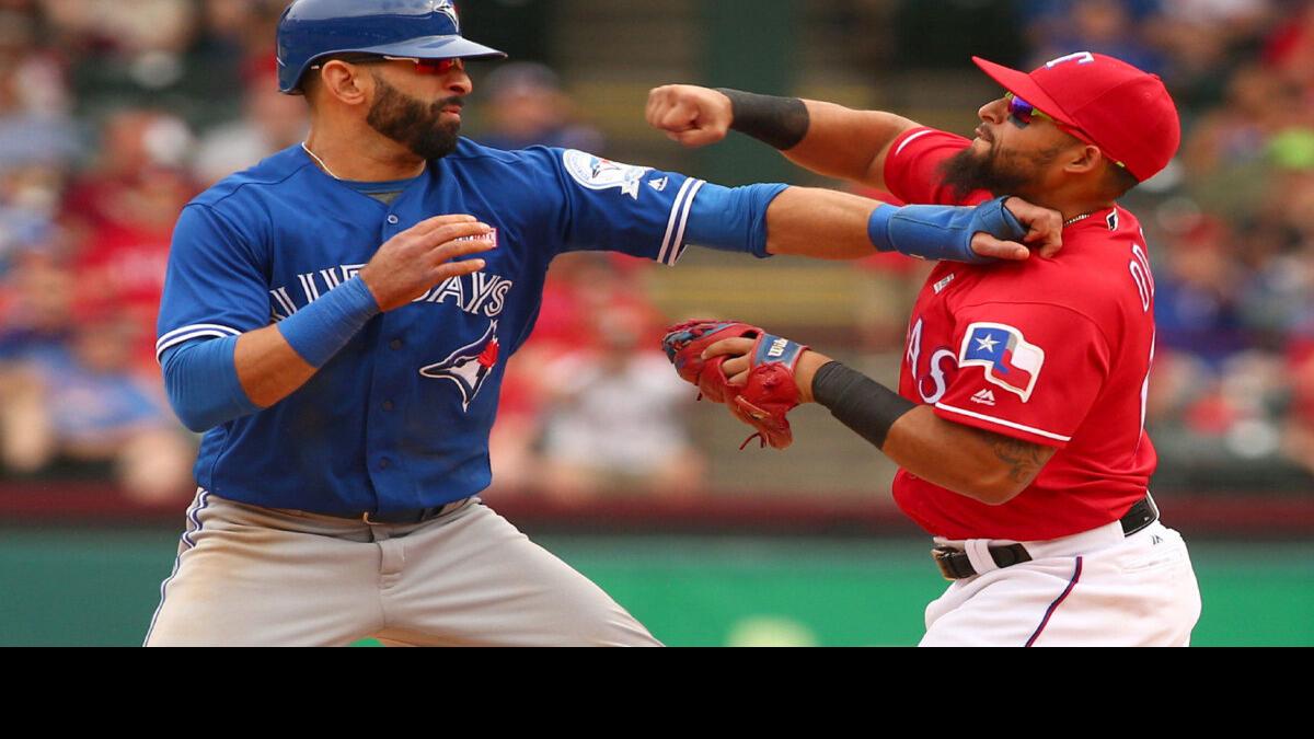 Rougned Odor suspended eight games for punching Jose Bautista