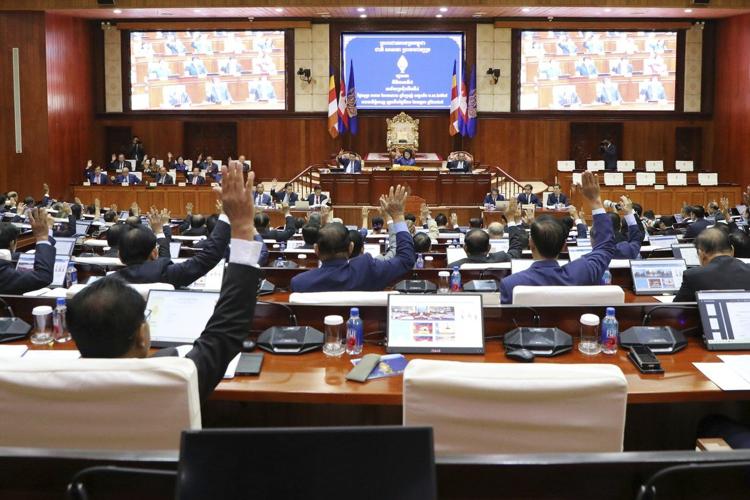 Cambodian lawmakers pass constitutional amendment allowing government to revoke citizenship