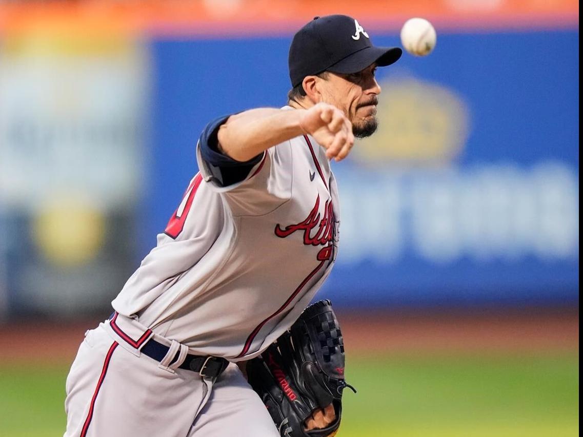 Morton untouched despite career-high 7 walks as the Braves beat the Mets  again, 7-0