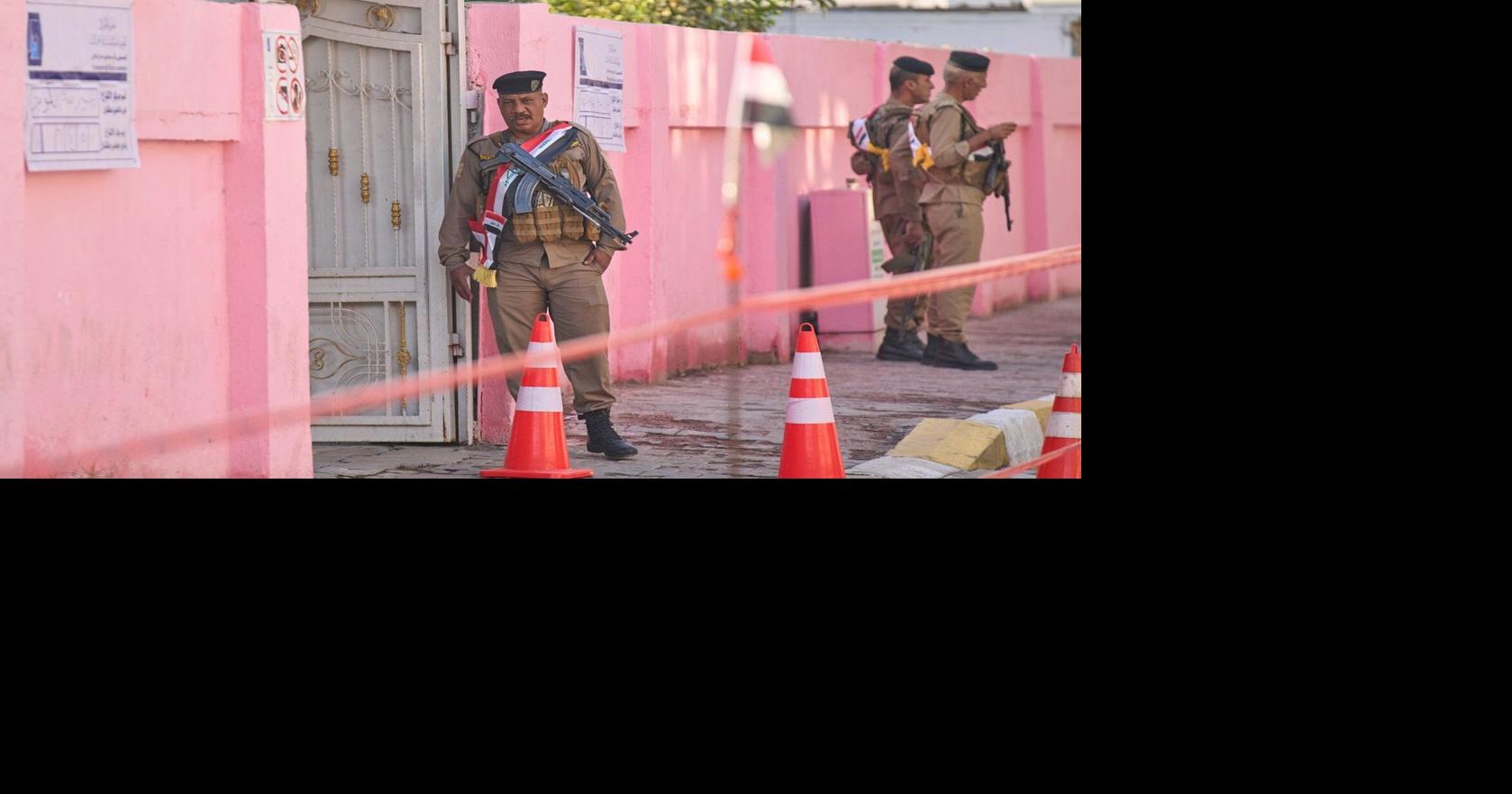 Iraq's displaced Yazidis and security forces cast ballots in early voting in parliament election