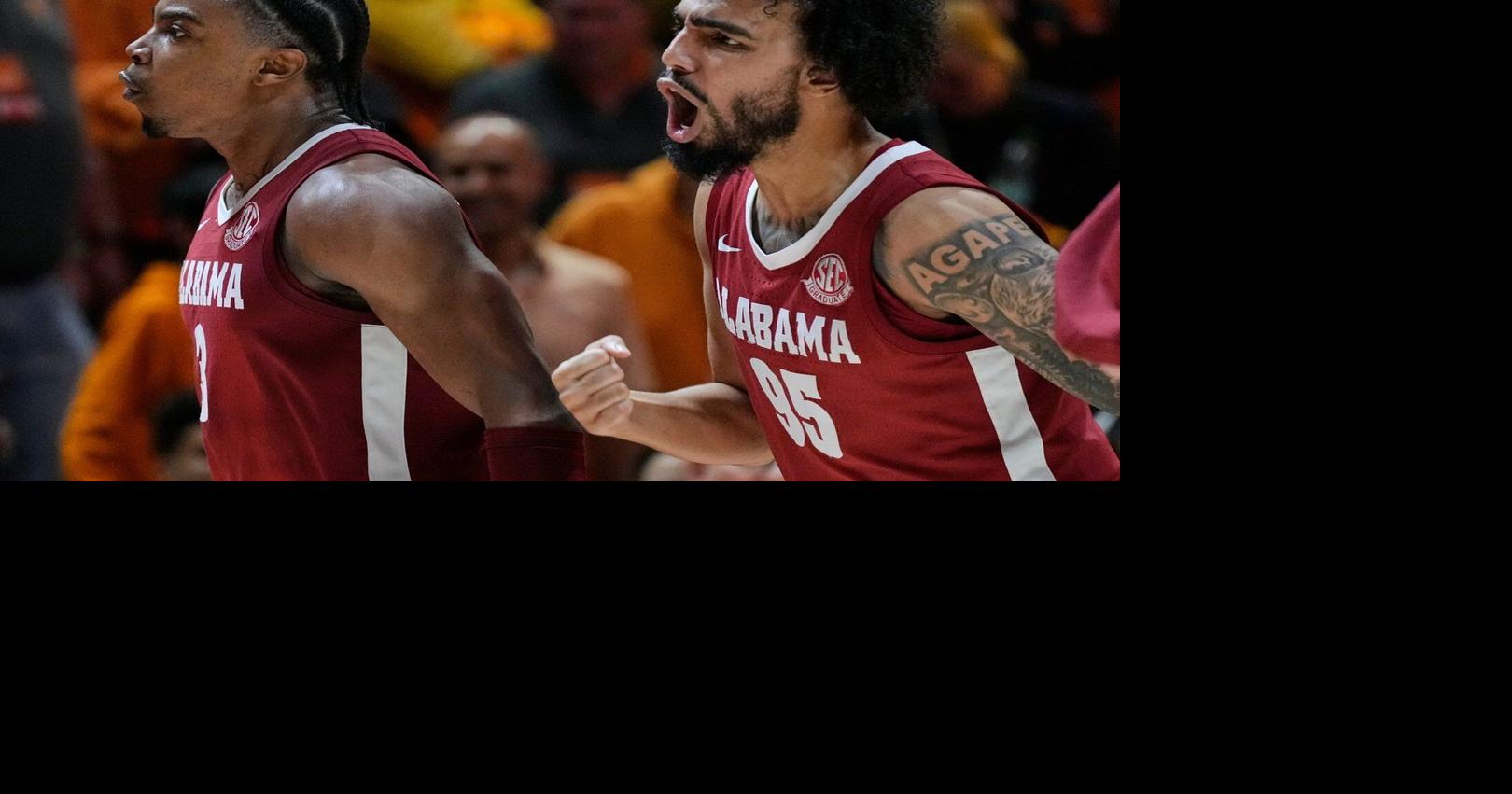 Philon&rsquo;s late jumper leads No. 17 Alabama over No. 22 Tennessee 71-69