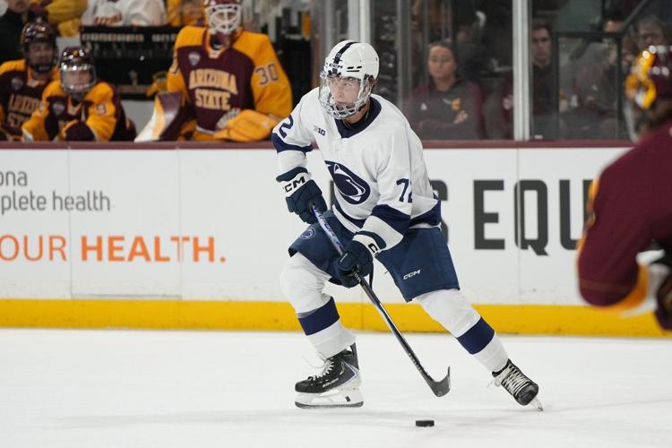 Gavin McKenna has 2 assists in Penn State debut in 6-3 victory over