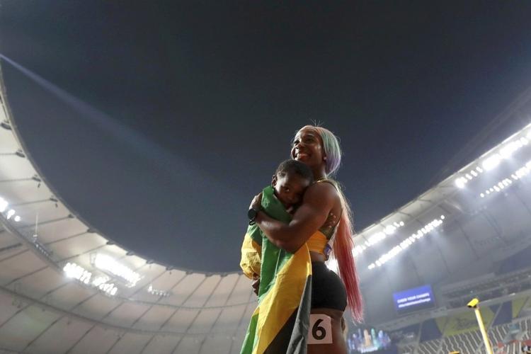 For Fraser-Pryce, the 'Mommy Rocket,' world championships are one last chance to say goodbye