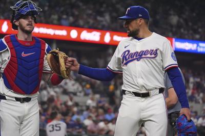 Eovaldi allows 1 hit, Tellez single helps Rangers spoil Judge's return in 2-0 win over Yankees
