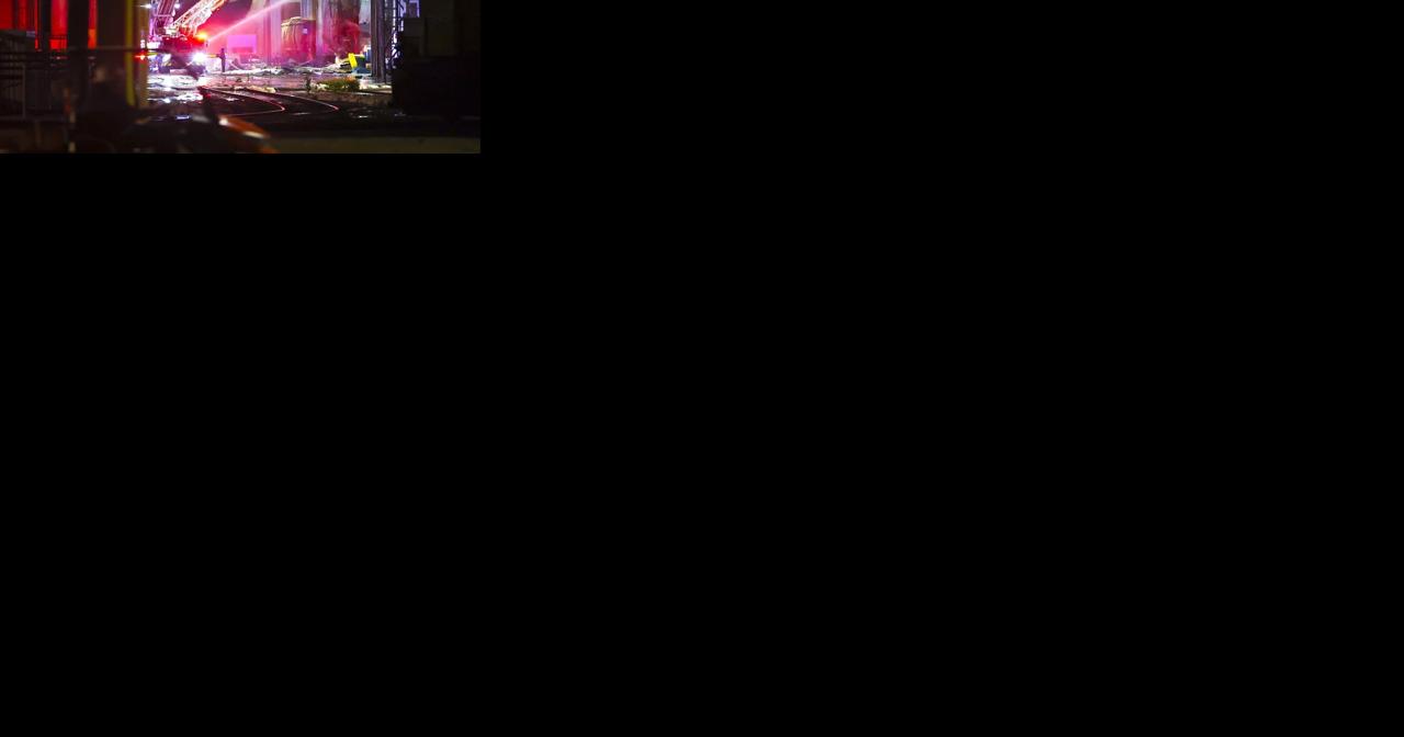 Explosion and fire injures 8 workers at Illinois soybean processing plant