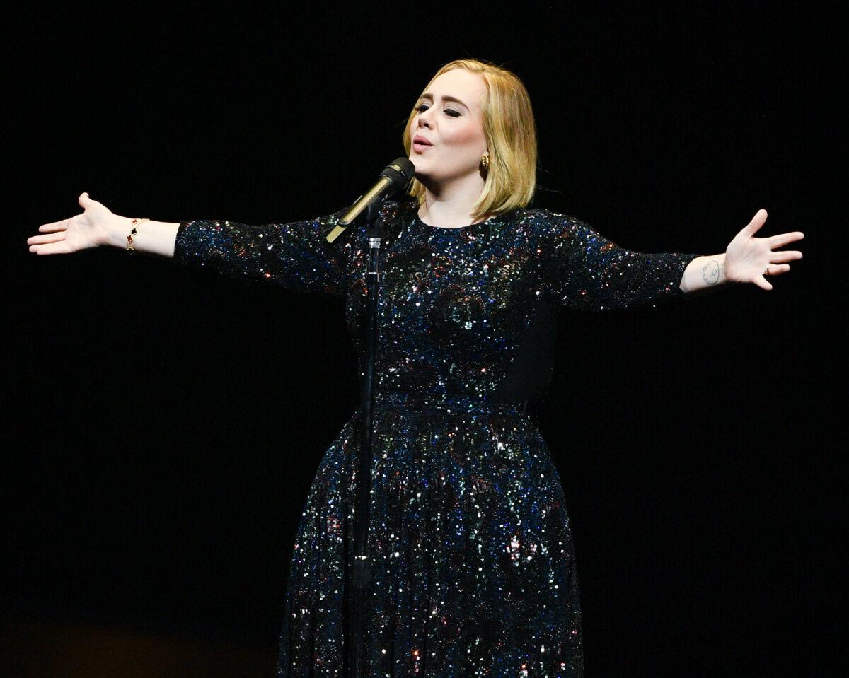 Popstar Adele admits travelling to stage locked in a box