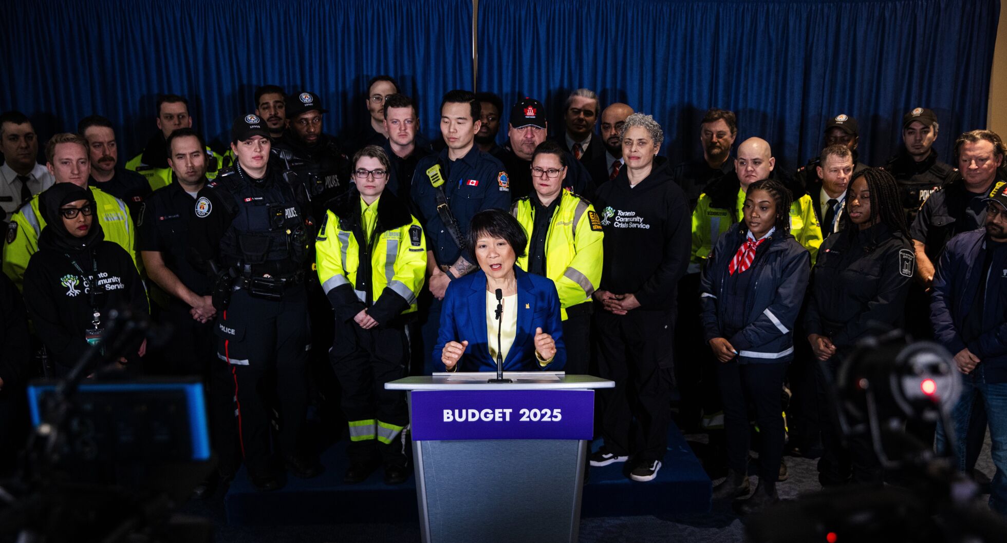 Olivia Chow police budget.JPG