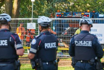 City clears encampment from park after residents demanded permanent housing
