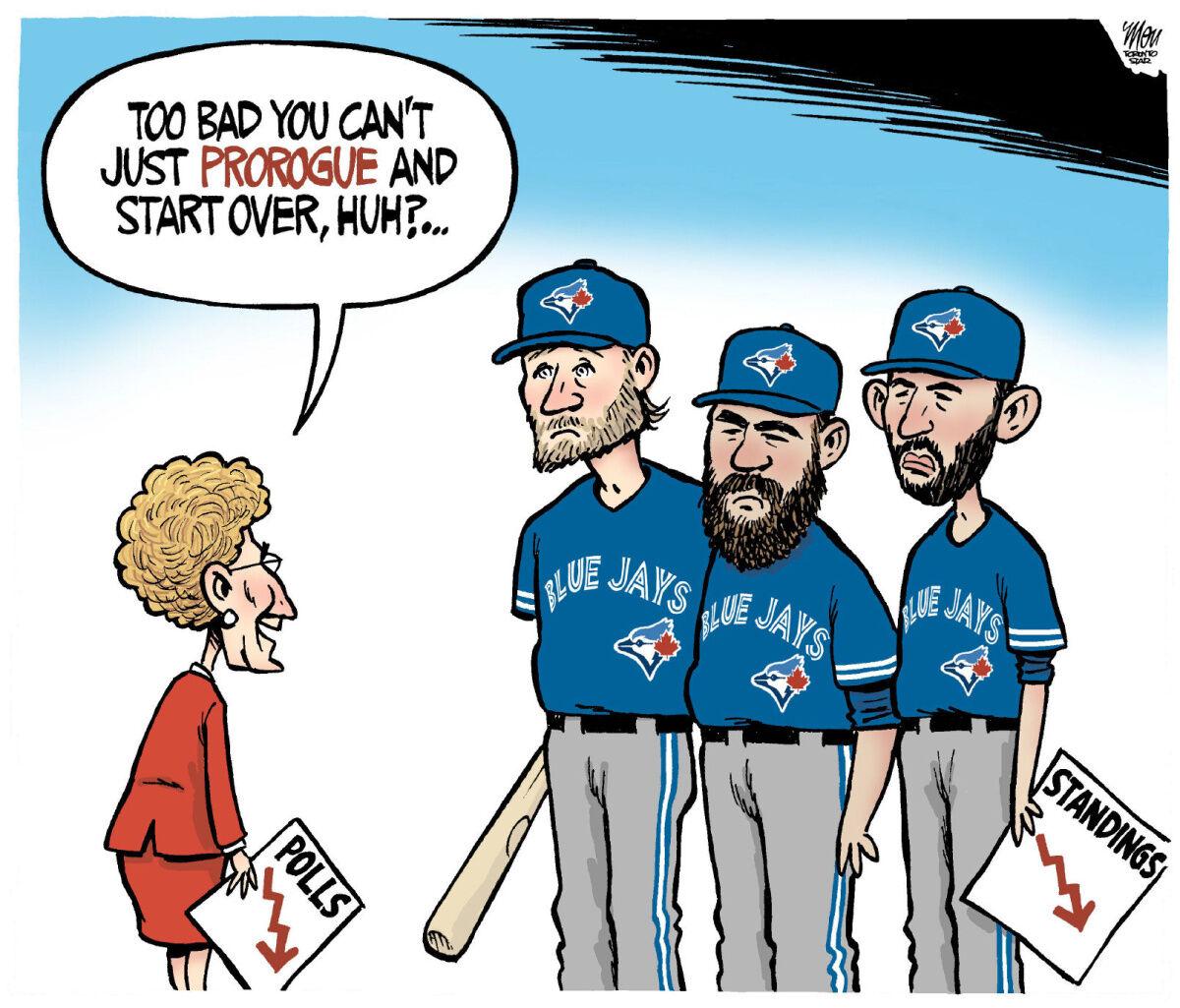 Theo Moudakis: Blue Jays and proroguing