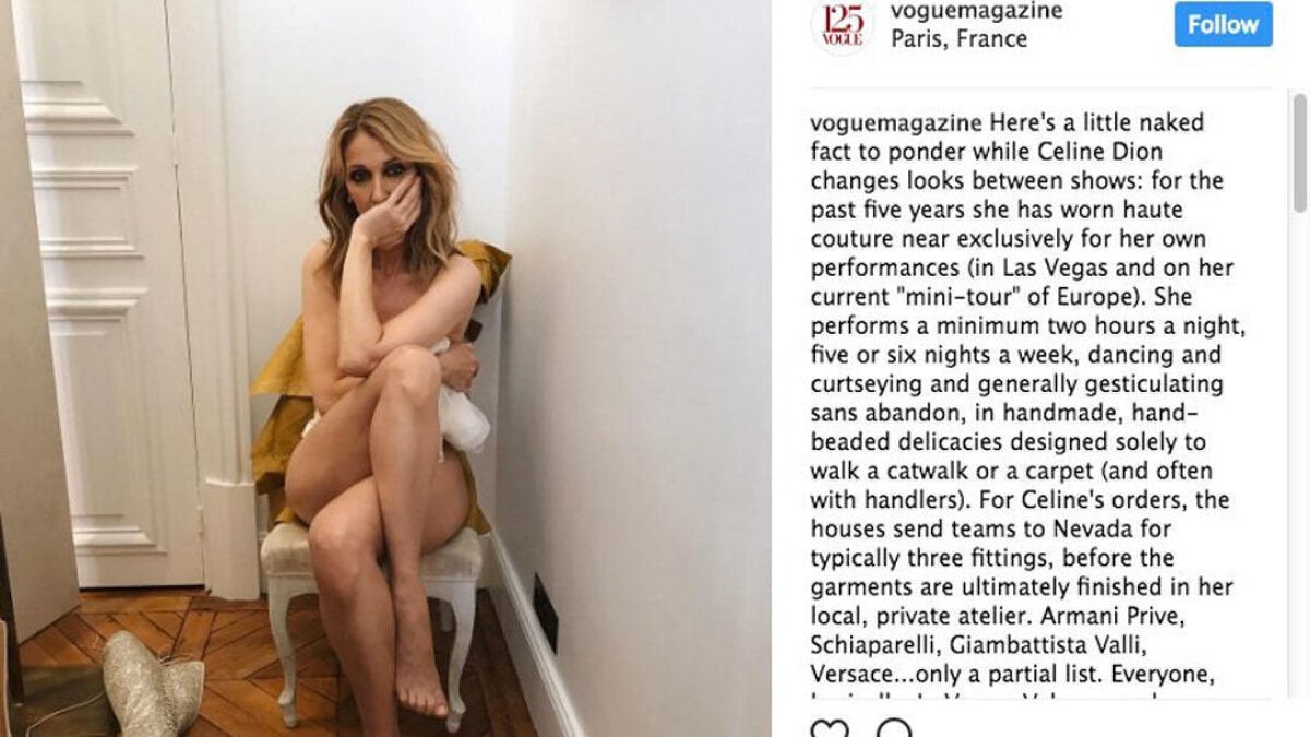 Céline Dion posed nude and, refreshingly, there was nothing inspirational about it Teitel