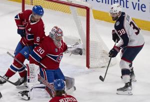 Cayden Primeau earns 41-save shutout as Canadiens blank Blue Jackets 3-0