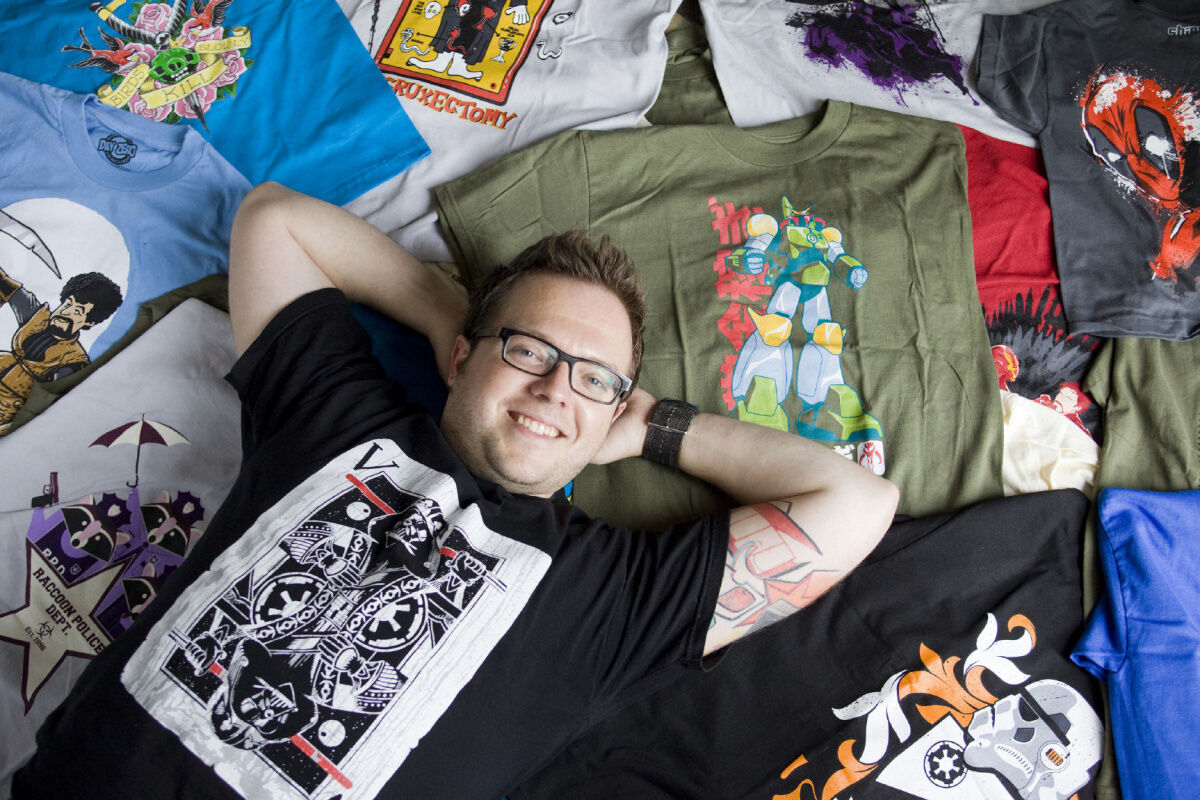 Geek culture drives online T shirt business