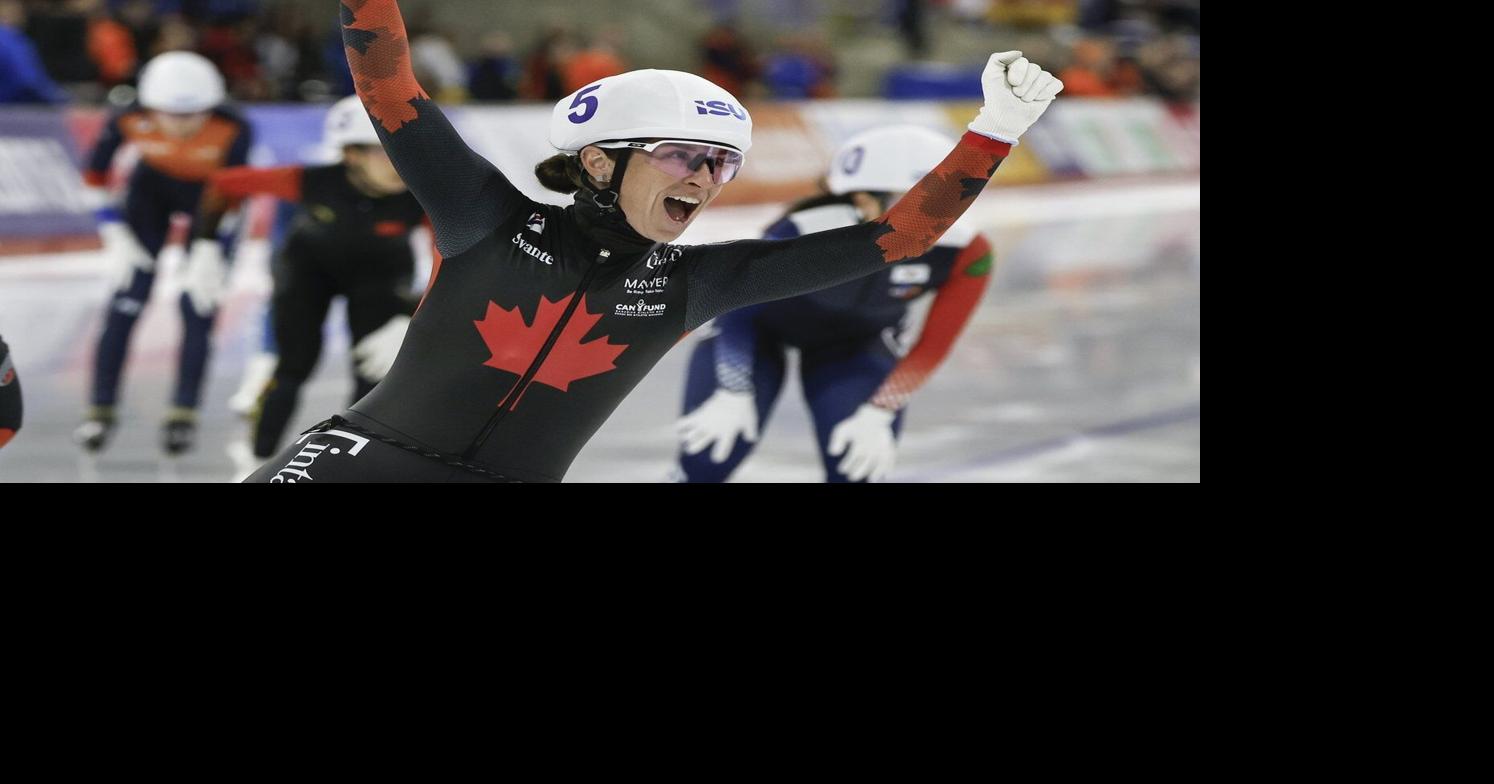 Canadian speedskater Ivanie Blondin races to World Cup bronze